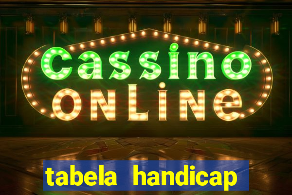 tabela handicap asiatico escanteios